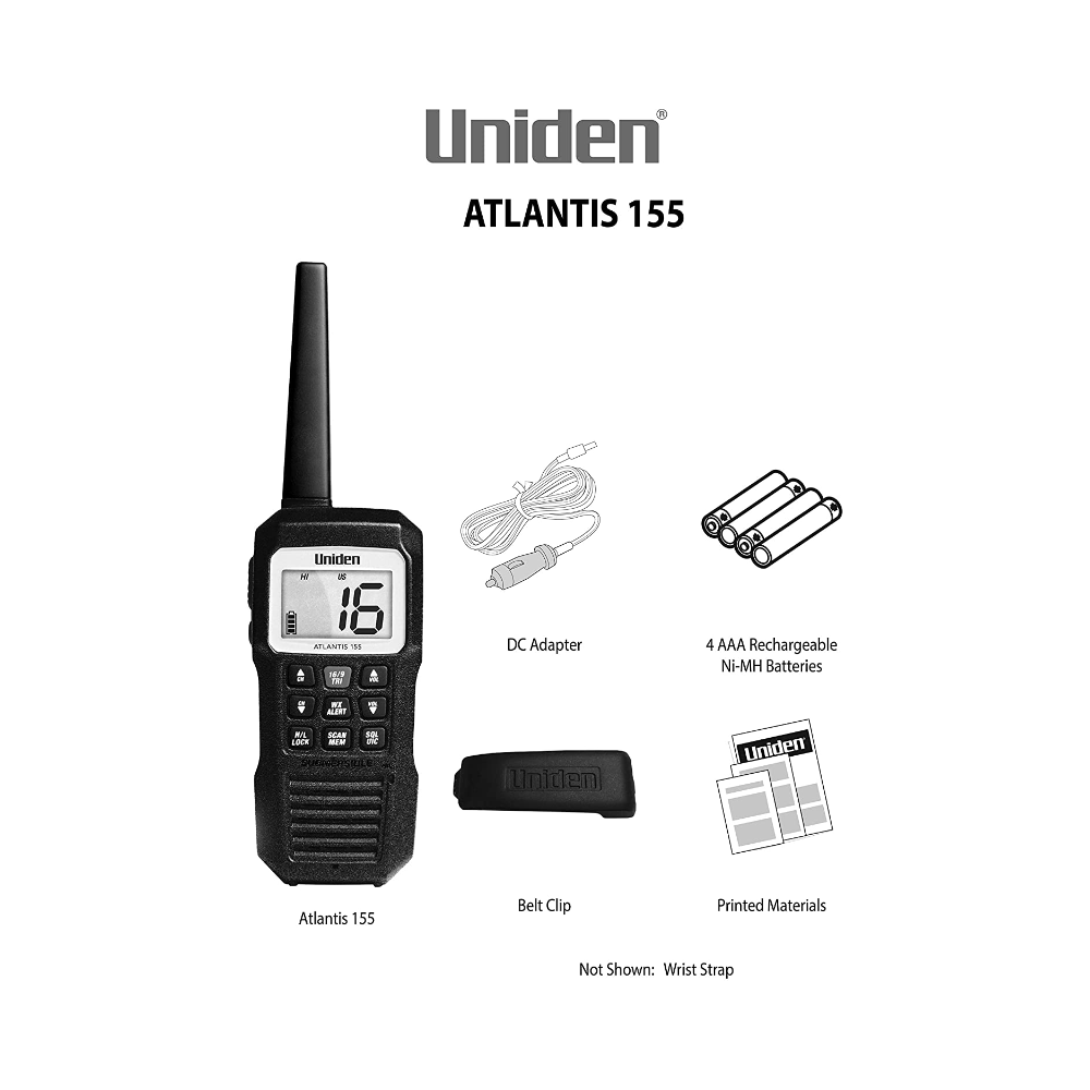 Uniden Atlantis 155  Marine Radio