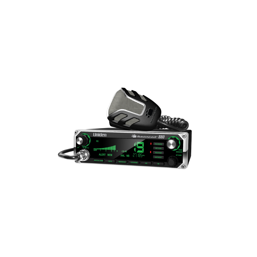 Uniden BEARCAT 880 CB Radio with 40 Channels – Uniden  Online Store Bearcatwarehouse