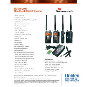 BCD160DN Base/Mobile Scanner