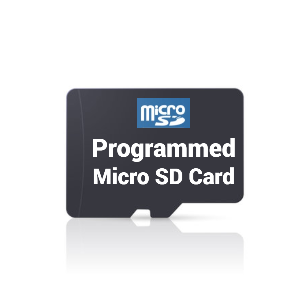 Preprogrammed SD Card For HP Series Scanners
